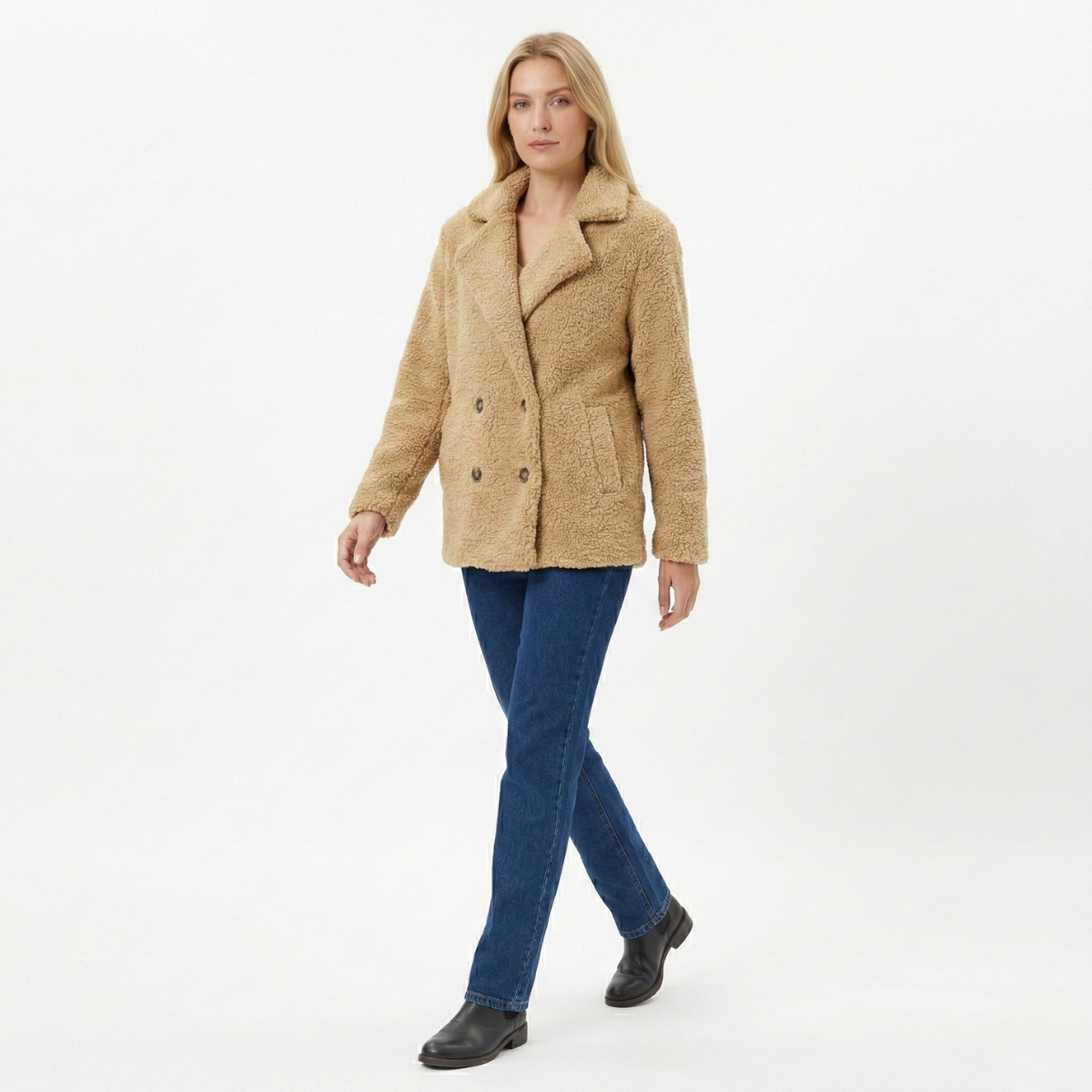 Women’s Sherpa Longline Winter Coat