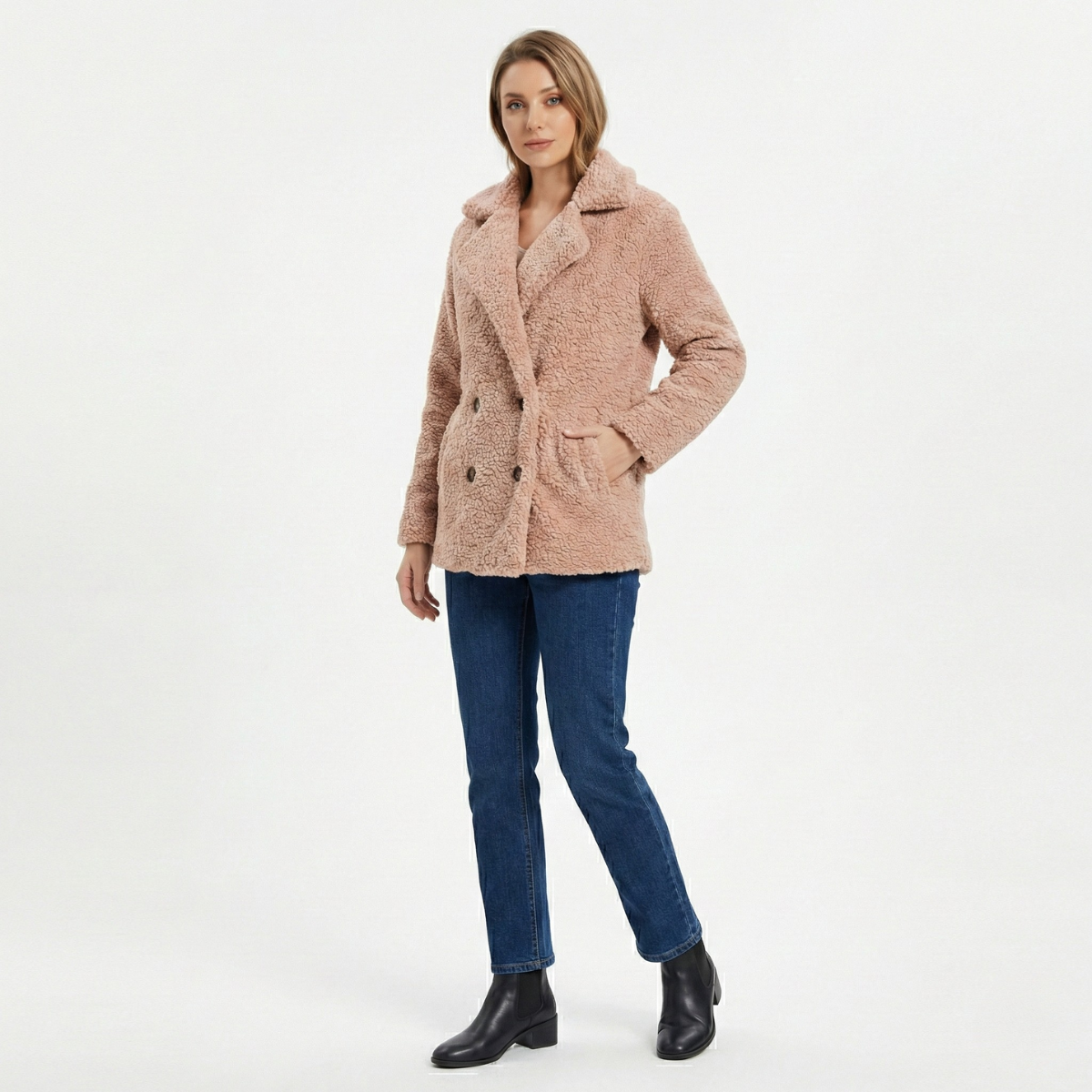 Women’s Sherpa Longline Winter Coat