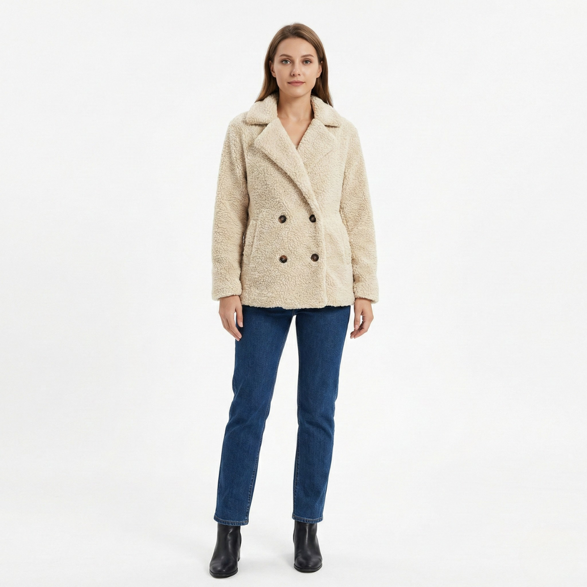 Women’s Sherpa Longline Winter Coat