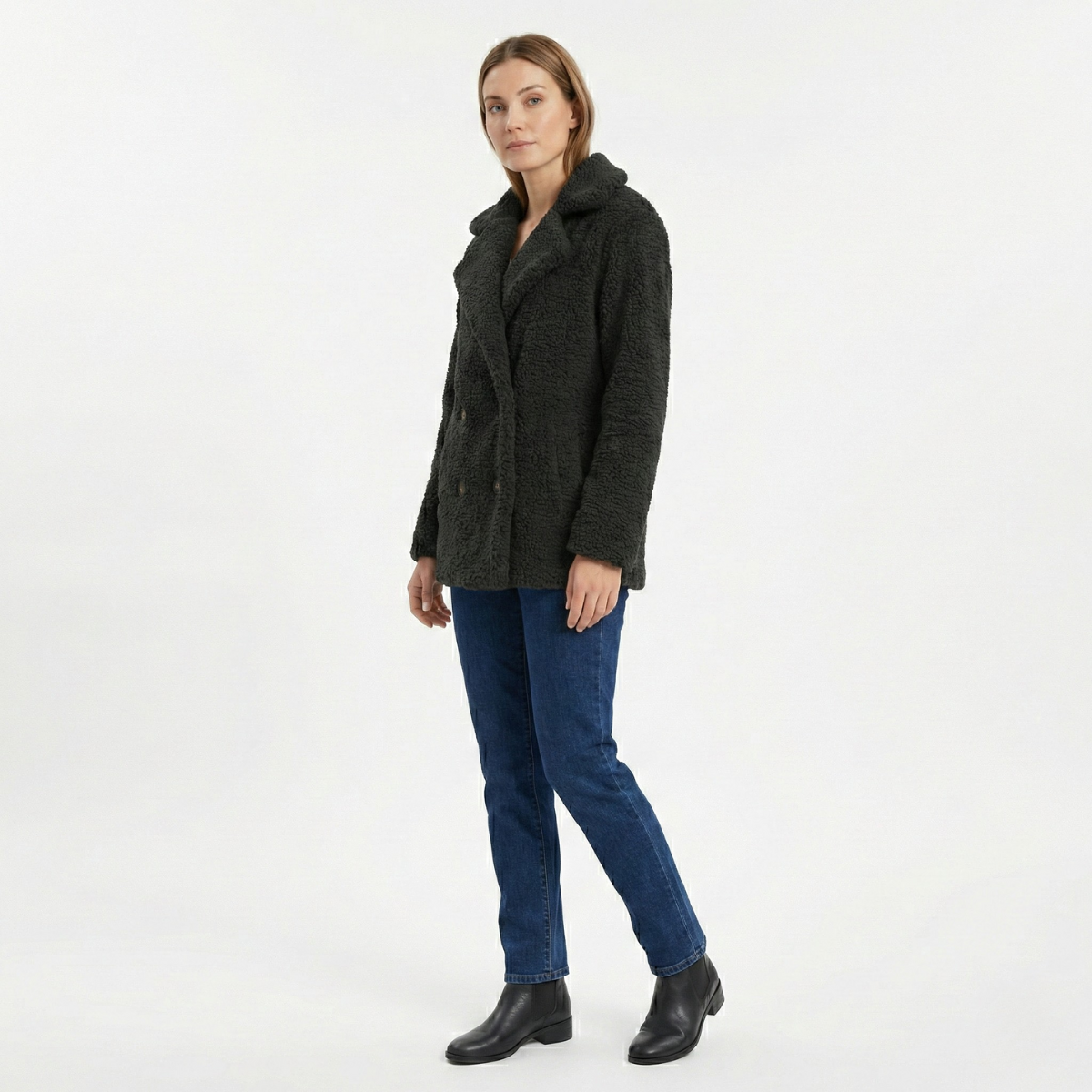 Women’s Sherpa Longline Winter Coat