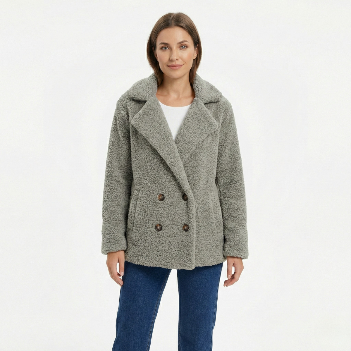 Women’s Sherpa Longline Winter Coat