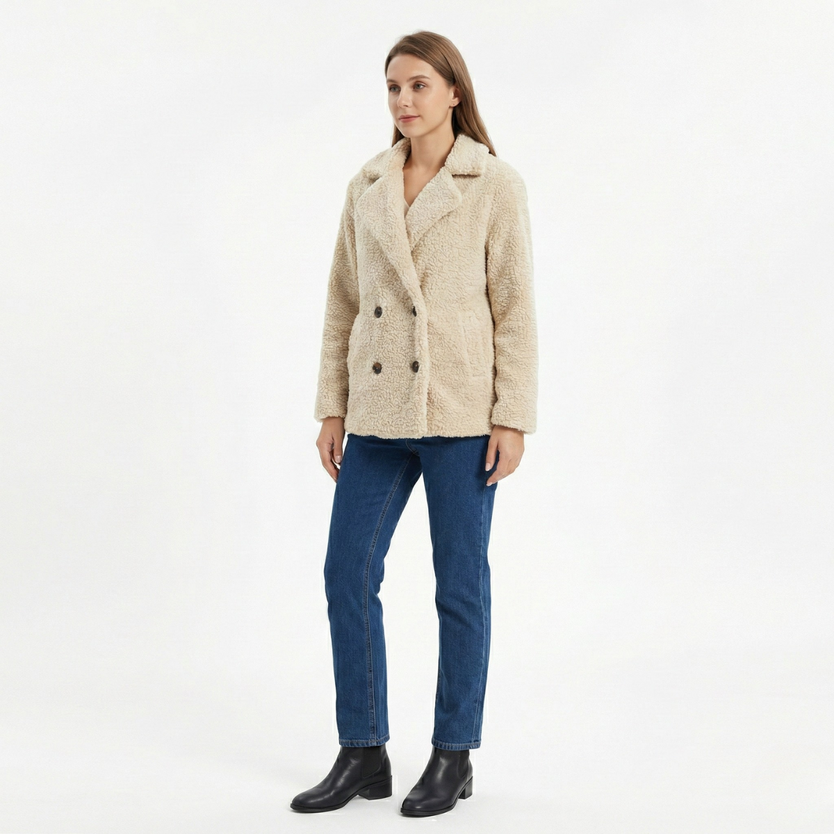 Women’s Sherpa Longline Winter Coat
