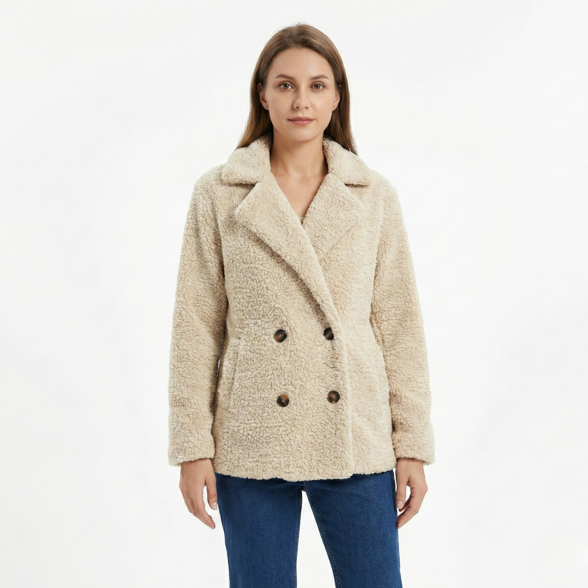 Women’s Sherpa Longline Winter Coat