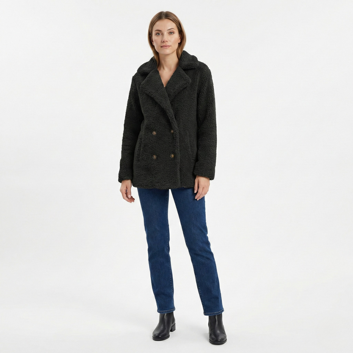 Women’s Sherpa Longline Winter Coat