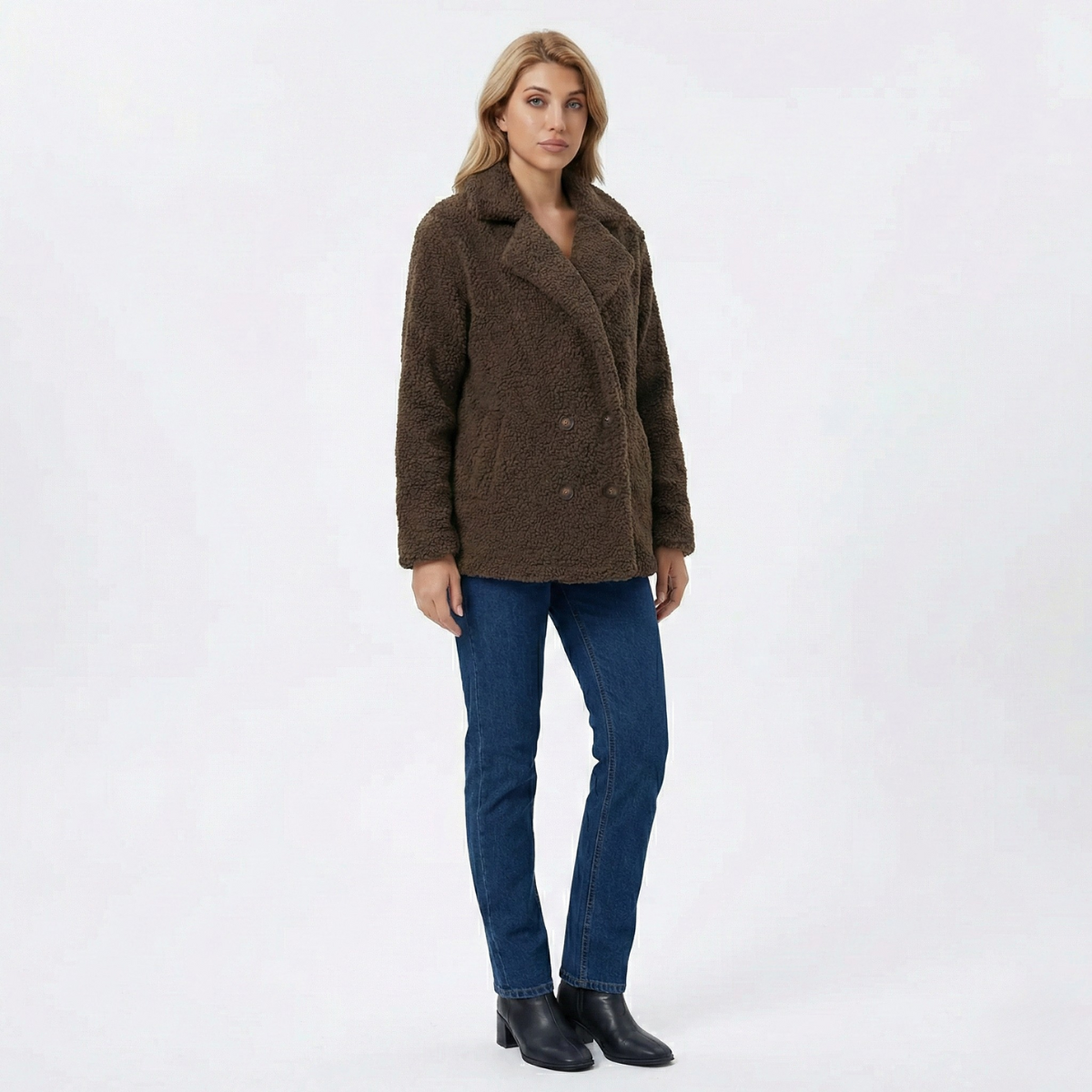 Women’s Sherpa Longline Winter Coat