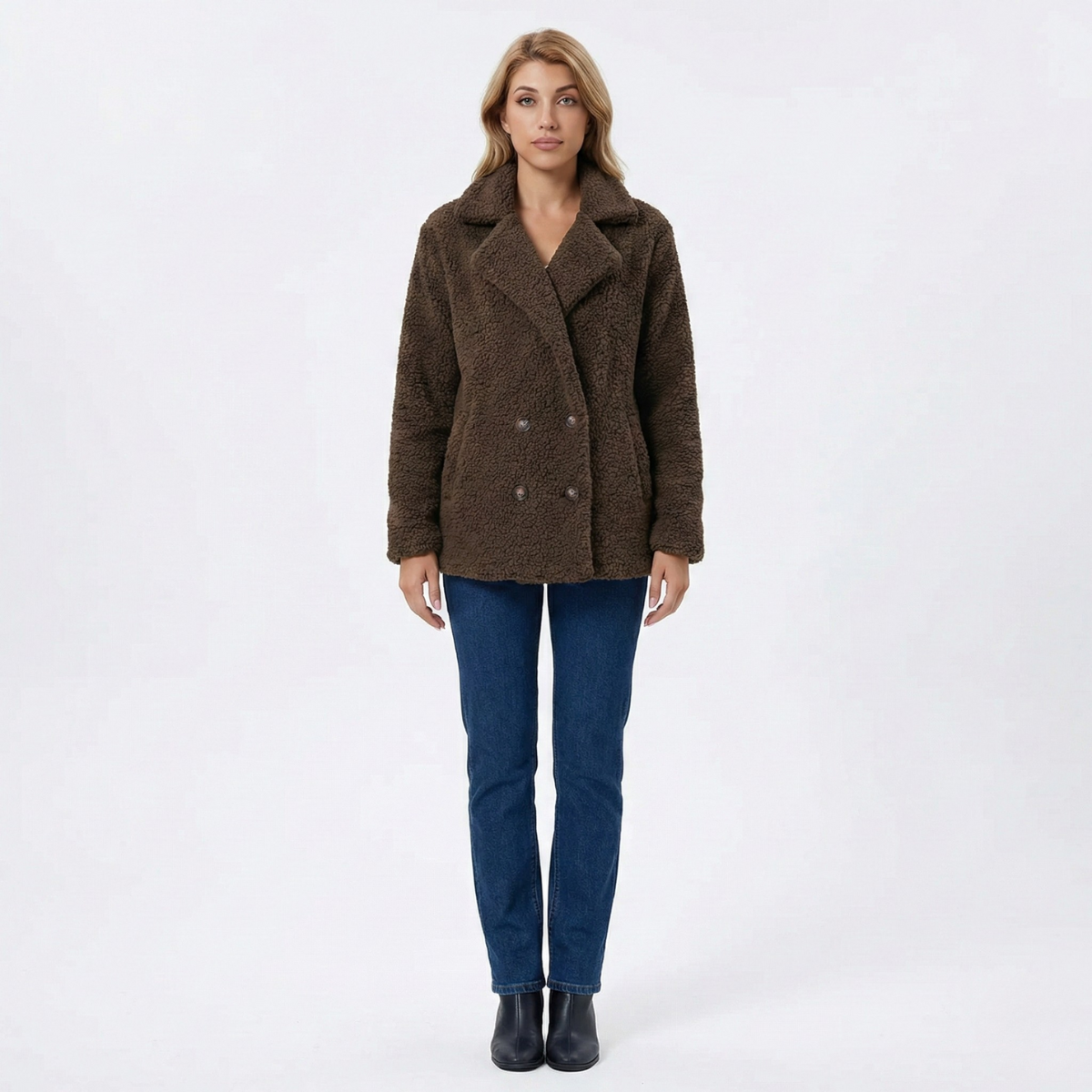 Women’s Sherpa Longline Winter Coat