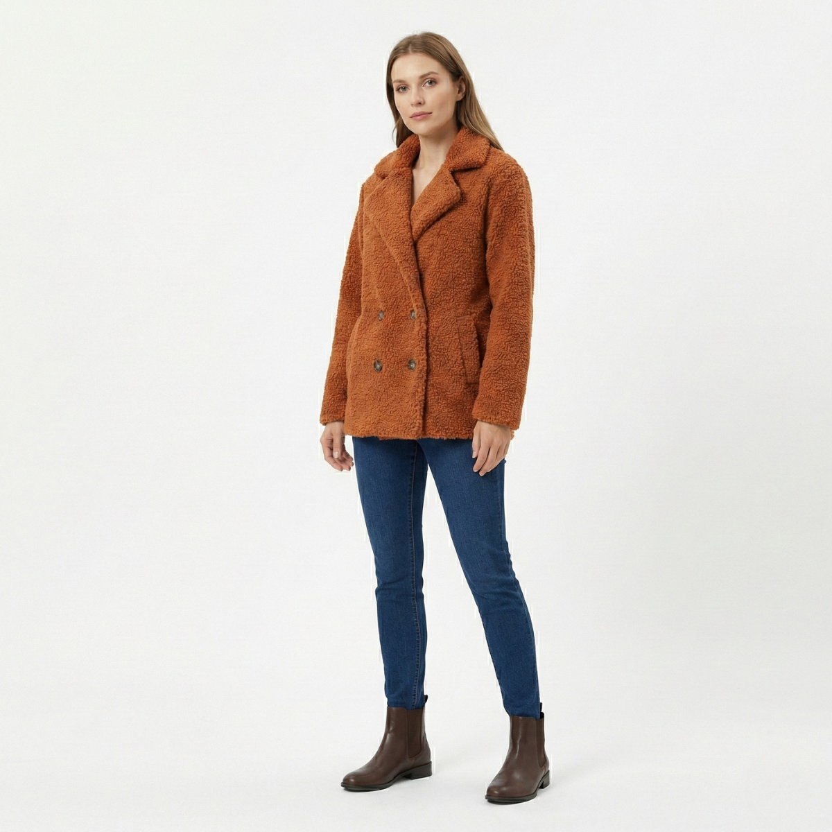 Women’s Sherpa Longline Winter Coat
