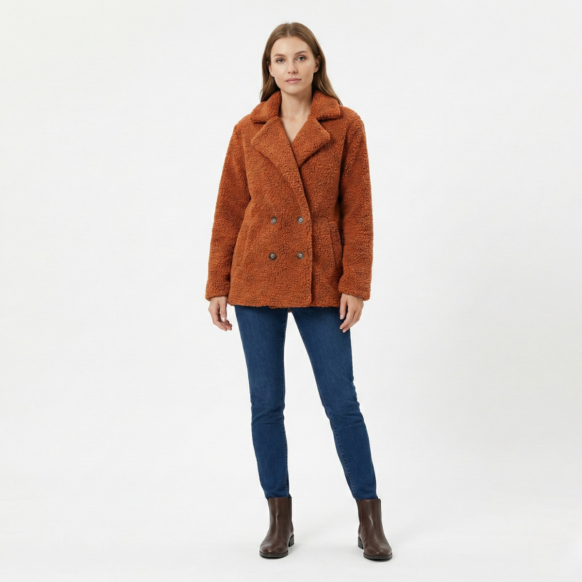 Women’s Sherpa Longline Winter Coat